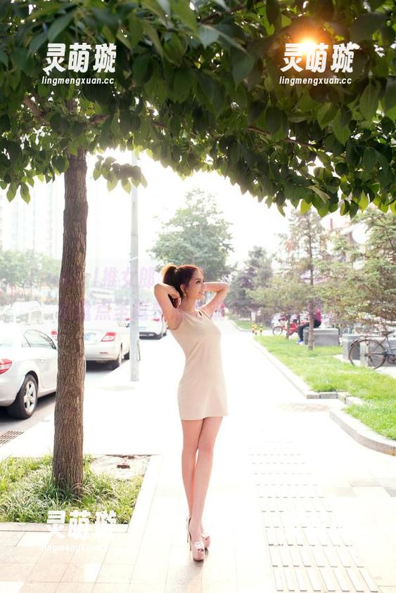TuiGirl推女郎 - 行走的美图，木婉晴在线盘点圣诞性感与端庄的无缝衔接