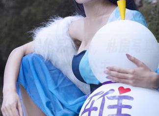 阮邑Fairy黑枪呆礼服，私房写真里面的叛逆小公主